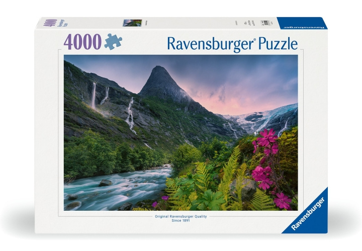 Ravensburger Puzzle Stunning Mountain Vibes 4000p (12000811) ryhmässä LELUT, TUOTTEET LAPSILLE JA VAUVOILLE / Leikkikalut, Askartelu &Pelit / Palapelit @ TP E-commerce Nordic AB (C86745)