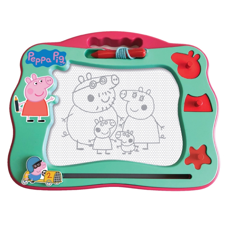 Peppa Pig Activity Travle magneettinen piirturi (07218) ryhmässä LELUT, TUOTTEET LAPSILLE JA VAUVOILLE / Leikkikalut, Askartelu &Pelit / Piirrä ja laske @ TP E-commerce Nordic AB (C86770)