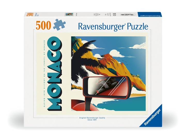 Ravensburger Puzzle Monaco Grand Prix 500p (12000774) ryhmässä LELUT, TUOTTEET LAPSILLE JA VAUVOILLE / Leikkikalut, Askartelu &Pelit / Palapelit @ TP E-commerce Nordic AB (C86775)