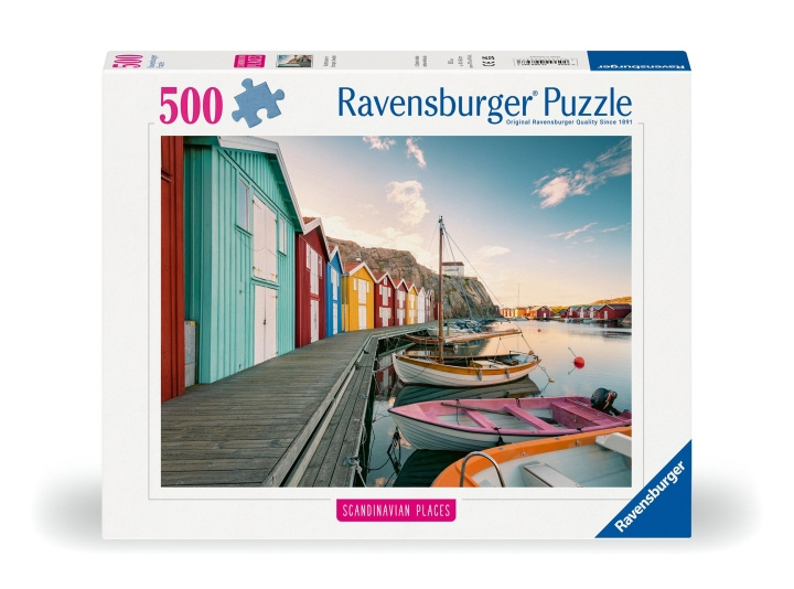 Ravensburger Puzzle venevajoja Smogenissa 500p (12000847) ryhmässä LELUT, TUOTTEET LAPSILLE JA VAUVOILLE / Leikkikalut, Askartelu &Pelit / Palapelit @ TP E-commerce Nordic AB (C86776)