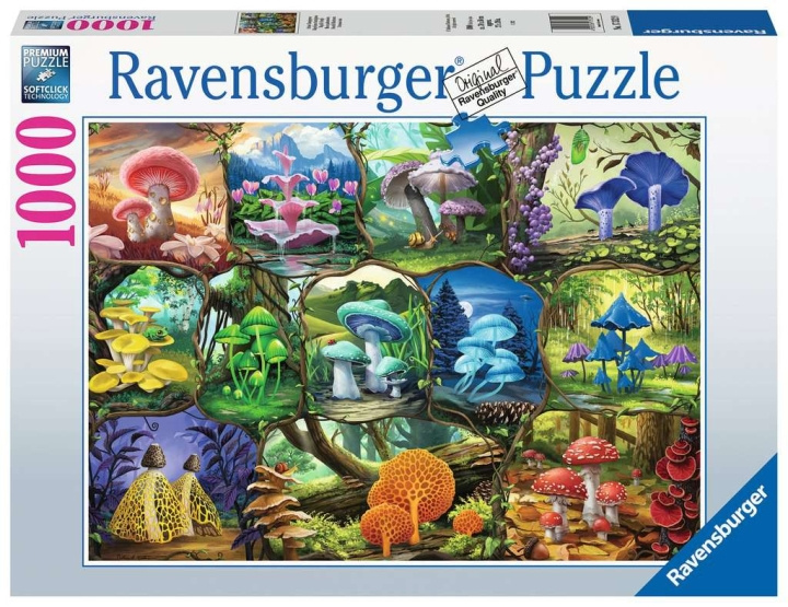 Ravensburger Kauniit sienet 1000p - (10217312) ryhmässä LELUT, TUOTTEET LAPSILLE JA VAUVOILLE / Leikkikalut, Askartelu &Pelit / Palapelit @ TP E-commerce Nordic AB (C86804)