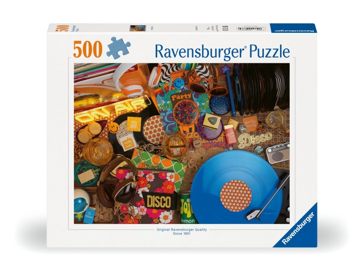 Ravensburger Puzzle Vinyl Is Back 500p (12000773) ryhmässä URHEILU, VAPAA-AIKA JA HARRASTUS / Harrastus / Palapeli @ TP E-commerce Nordic AB (C86810)