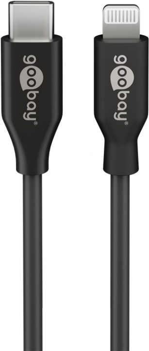 Goobay Lightning till USB-C™ laddnings- och synkroniseringskabel, 0,5 m, svart MFi-kabel för Apple iPhone/iPad ryhmässä ÄLYPUHELIMET JA TABLETIT / Laturit & Kaapelit / Kaapelit / Lightning kaapelit @ TP E-commerce Nordic AB (C86832)