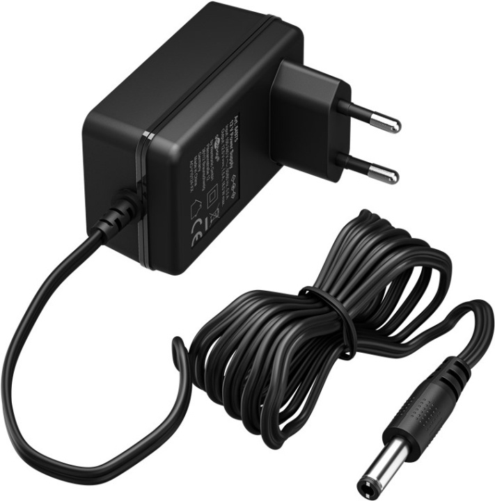 Goobay 12 V nätdel (18 W / 1,5 A) med centrumstift (han) 5,5 mm x 2,1 mm ryhmässä KOTI, TALOUS JA PUUTARHA / Sähkö & Valaistus / Verkkosovitin @ TP E-commerce Nordic AB (C86883)