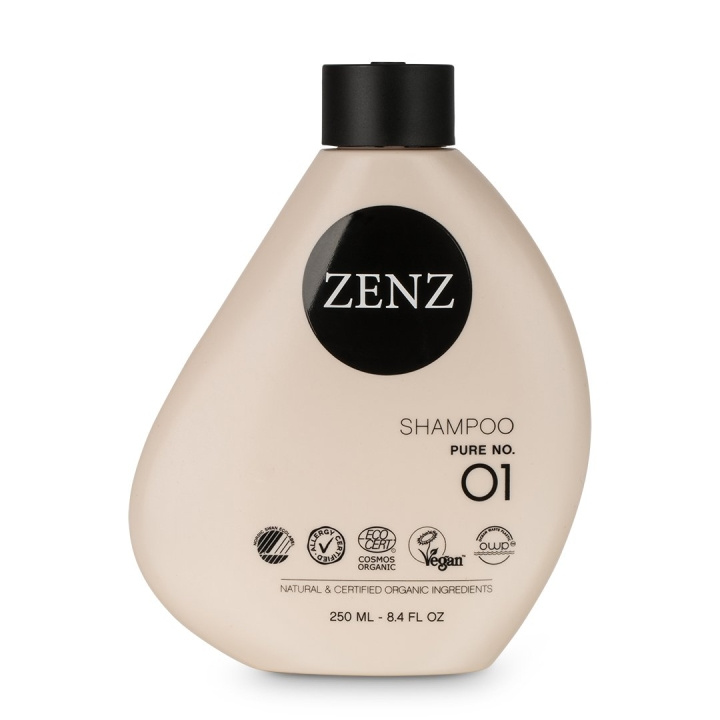 ZENZ Organic Pure No. 01 Shampoo - 250 ml ryhmässä KAUNEUS JA TERVEYS / Hiukset &Stailaus / Hiustenhoito / Shampoo @ TP E-commerce Nordic AB (C87095)