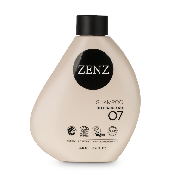 ZENZ Luomu Deep Wood No. 7 Shampoo - 250 ml ryhmässä KAUNEUS JA TERVEYS / Hiukset &Stailaus / Hiustenhoito / Shampoo @ TP E-commerce Nordic AB (C87099)