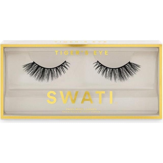 SWATI Faux Mink Lashes Tiger´s Eye ryhmässä KAUNEUS JA TERVEYS / Meikit / Silmät ja kulmat / Irtoripset @ TP E-commerce Nordic AB (C87135)