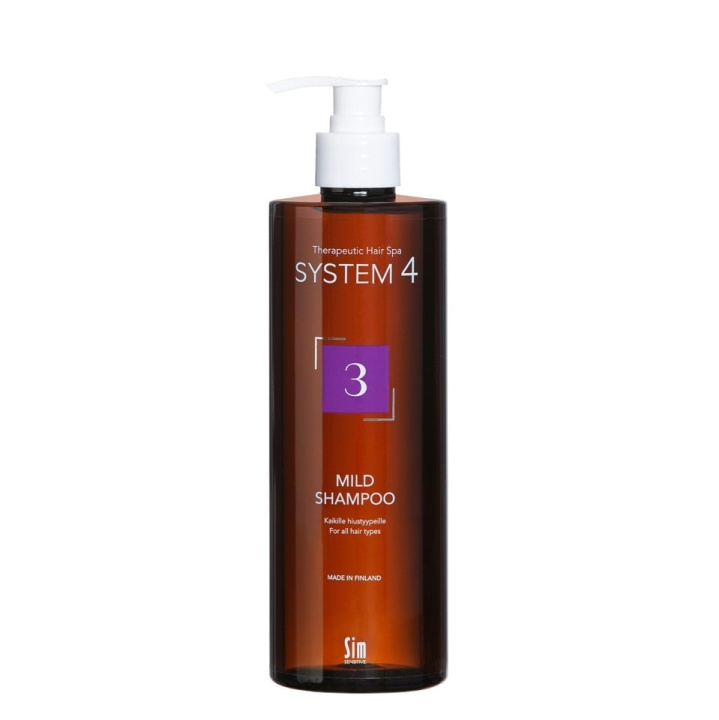 System 4 Nr. 3 Mieto shampoo 500 ml ryhmässä KAUNEUS JA TERVEYS / Hiukset &Stailaus / Hiustenhoito / Shampoo @ TP E-commerce Nordic AB (C87176)