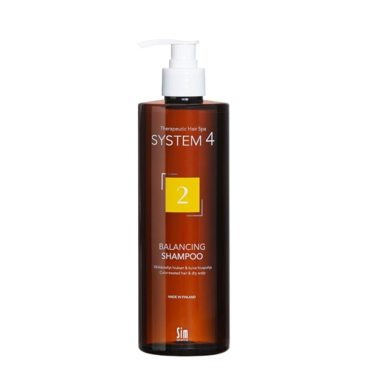 System 4 Nr. 2 Climbazole Shampoo 500 ml ryhmässä KAUNEUS JA TERVEYS / Hiukset &Stailaus / Hiustenhoito / Shampoo @ TP E-commerce Nordic AB (C87178)