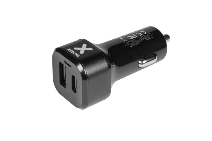 Xtorm 48W autolaturi Pro - USB-C + USB-A autolaturi ryhmässä ÄLYPUHELIMET JA TABLETIT / Laturit & Kaapelit / Autolaturi @ TP E-commerce Nordic AB (C87195)