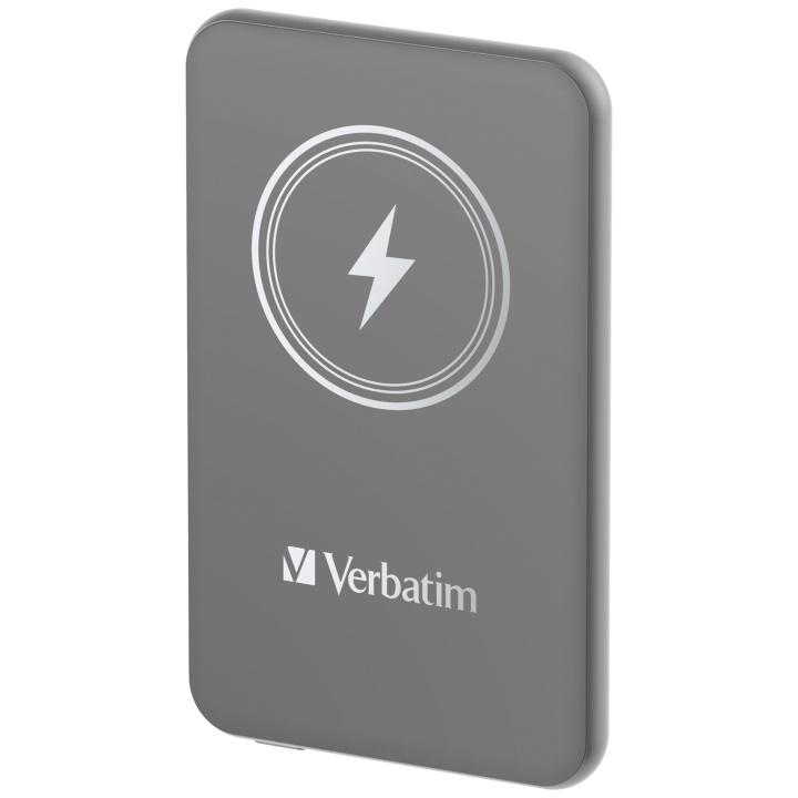 Verbatim Charge ´n´ Go Magneettinen langaton tehopankki 5000 ryhmässä ÄLYPUHELIMET JA TABLETIT / Laturit & Kaapelit / Powerbanks @ TP E-commerce Nordic AB (C87310)