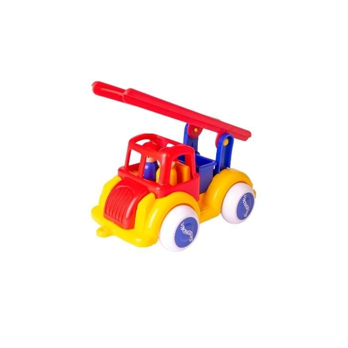 Viking Toys Jumbo paloauto W/2 Pers. (130006) ryhmässä LELUT, TUOTTEET LAPSILLE JA VAUVOILLE / Leikkikalut, Askartelu &Pelit / Leikkiautot @ TP E-commerce Nordic AB (C87330)