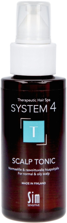 System 4 Nr. T Climbazole Scalp Tonic 75 ml ryhmässä KAUNEUS JA TERVEYS / Hiukset &Stailaus / Hiustenhoito / Hoitoainesuihke/kuuri @ TP E-commerce Nordic AB (C87355)