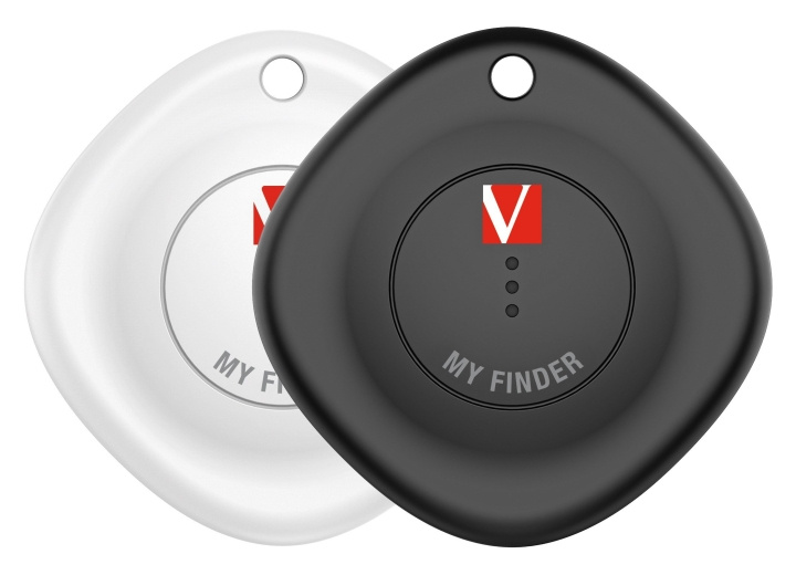 Verbatim My Finder Bluetooth Tracker, musta/valkoinen (2-pack) ryhmässä URHEILU, VAPAA-AIKA JA HARRASTUS / Hauskat tavarat / Älylaitteet @ TP E-commerce Nordic AB (C87372)