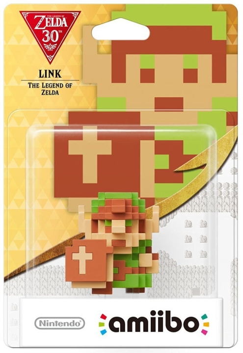 Nintendo Amiibo-figuuri 8 Bit Link ryhmässä KODINELEKTRONIIKKA / Pelikonsolit & Tarvikkeet / Nintendo Switch @ TP E-commerce Nordic AB (C87423)