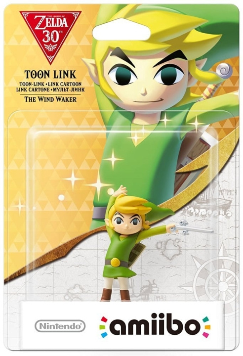 Nintendo Amiibo hahmo Toon Link (Wind Waker) ryhmässä KODINELEKTRONIIKKA / Pelikonsolit & Tarvikkeet / Nintendo Switch / Tarvikkeet @ TP E-commerce Nordic AB (C87425)