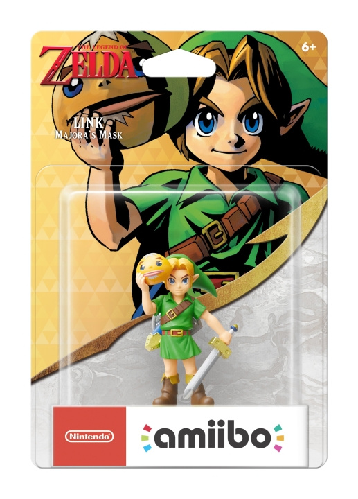 Nintendo Link amiibo (The Legend of Zelda: Majora\'s Mask) ryhmässä KODINELEKTRONIIKKA / Pelikonsolit & Tarvikkeet / Nintendo Switch / Tarvikkeet @ TP E-commerce Nordic AB (C87435)