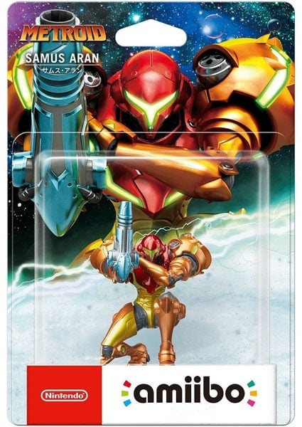 Nintendo Amiibo hahmo Samus Aran ryhmässä KODINELEKTRONIIKKA / Pelikonsolit & Tarvikkeet / Nintendo Switch / Tarvikkeet @ TP E-commerce Nordic AB (C87437)