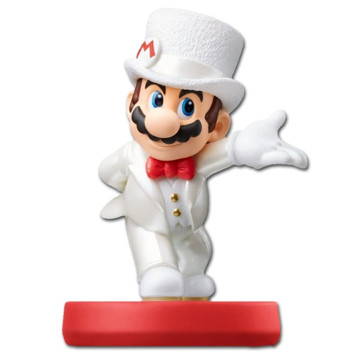 Amiibo Nintendo Amiibo Mario hääasussa (Super Mario Collection) ryhmässä KODINELEKTRONIIKKA / Pelikonsolit & Tarvikkeet / Nintendo Switch @ TP E-commerce Nordic AB (C87438)