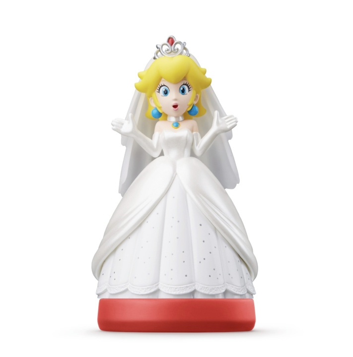 Amiibo Nintendo Amiibo Peach hääasussa (Super Mario Collection) ryhmässä KODINELEKTRONIIKKA / Pelikonsolit & Tarvikkeet / Nintendo Switch @ TP E-commerce Nordic AB (C87439)