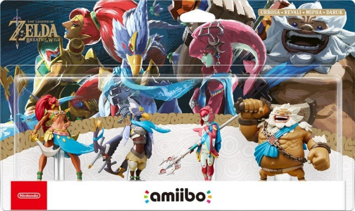 Amiibo Nintendo Amiibo Champions Pack (Breath of the Wild) (Mestarien paketti) ryhmässä KODINELEKTRONIIKKA / Pelikonsolit & Tarvikkeet / Nintendo Switch @ TP E-commerce Nordic AB (C87440)