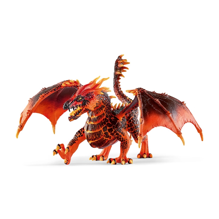 Schleich Eldrador Creatures - Lava-lohikäärme (70138) ryhmässä LELUT, TUOTTEET LAPSILLE JA VAUVOILLE / Leikkikalut, Askartelu &Pelit / Figuurit, miniatyyrit ja tarvikkeet @ TP E-commerce Nordic AB (C87444)