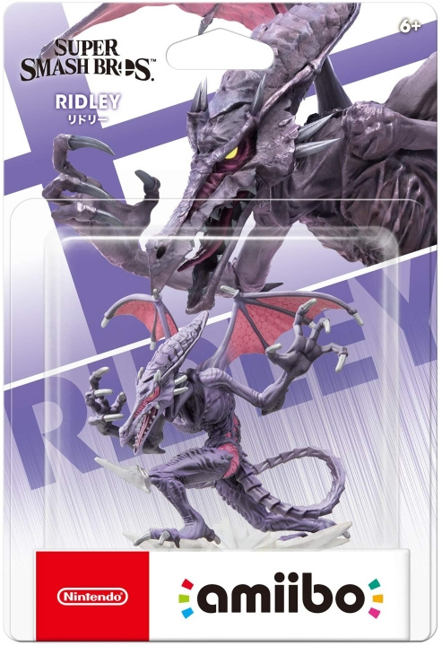 Amiibo Nintendo Amiibo Ridley (Smash Bros -kokoelma) ryhmässä KODINELEKTRONIIKKA / Pelikonsolit & Tarvikkeet / Nintendo Switch @ TP E-commerce Nordic AB (C87451)