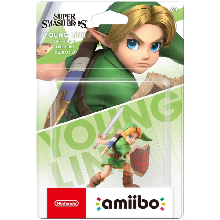 Nintendo Amiibo Young Link (Super Smash) ryhmässä KODINELEKTRONIIKKA / Pelikonsolit & Tarvikkeet / Nintendo Switch / Tarvikkeet @ TP E-commerce Nordic AB (C87461)