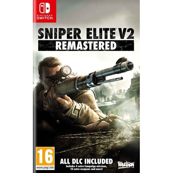 505 Games Sniper Elite v2 Remastered ryhmässä KODINELEKTRONIIKKA / Pelikonsolit & Tarvikkeet / Nintendo Switch / Pelit @ TP E-commerce Nordic AB (C87462)