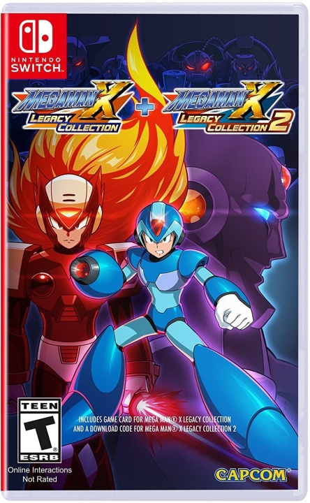 Capcom Mega Man X Legacy Collection 1 + 2 Nintendo Switch -peli (#) ryhmässä KODINELEKTRONIIKKA / Pelikonsolit & Tarvikkeet / Nintendo Switch / Pelit @ TP E-commerce Nordic AB (C87465)