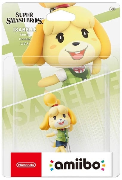 Nintendo Super Smash Collection - Isabelle Amiibo ryhmässä KODINELEKTRONIIKKA / Pelikonsolit & Tarvikkeet / Nintendo Switch / Tarvikkeet @ TP E-commerce Nordic AB (C87468)