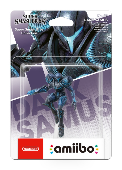 Amiibo Dark Samus (Super Smash Bros. Collection) ryhmässä KODINELEKTRONIIKKA / Pelikonsolit & Tarvikkeet / Nintendo Switch @ TP E-commerce Nordic AB (C87469)