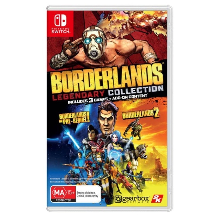 2K Games Borderlands Legendary Collection (Code in a box) ryhmässä KODINELEKTRONIIKKA / Pelikonsolit & Tarvikkeet / Nintendo Switch / Pelit @ TP E-commerce Nordic AB (C87510)