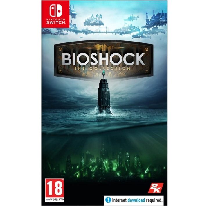 2K Games BioShock: The Collection (Code in a box) ryhmässä KODINELEKTRONIIKKA / Pelikonsolit & Tarvikkeet / Nintendo Switch / Pelit @ TP E-commerce Nordic AB (C87515)