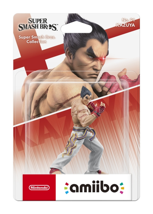 Amiibo Super Smash Bros. Collection - Kazuya Amiibo ryhmässä KODINELEKTRONIIKKA / Pelikonsolit & Tarvikkeet / Nintendo Switch @ TP E-commerce Nordic AB (C87517)