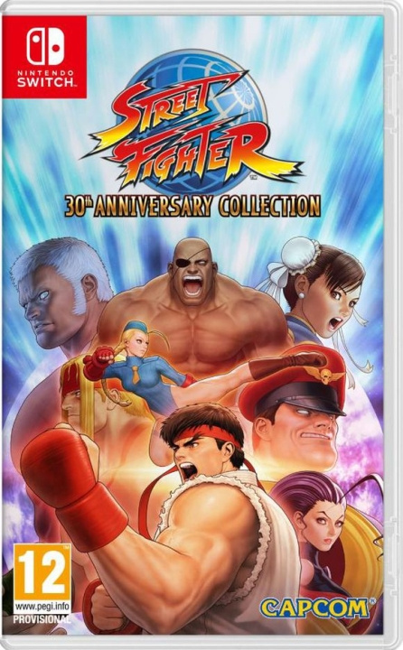 Capcom Street Fighter: anniversary Collection: 30th Anniversary Collection ryhmässä KODINELEKTRONIIKKA / Pelikonsolit & Tarvikkeet / Nintendo Switch / Pelit @ TP E-commerce Nordic AB (C87519)