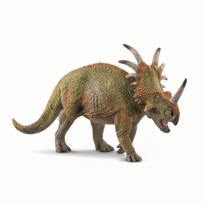 Schleich Dinosaurukset - Styracosaurus (15033) ryhmässä LELUT, TUOTTEET LAPSILLE JA VAUVOILLE / Leikkikalut, Askartelu &Pelit / Figuurit, miniatyyrit ja tarvikkeet @ TP E-commerce Nordic AB (C87520)