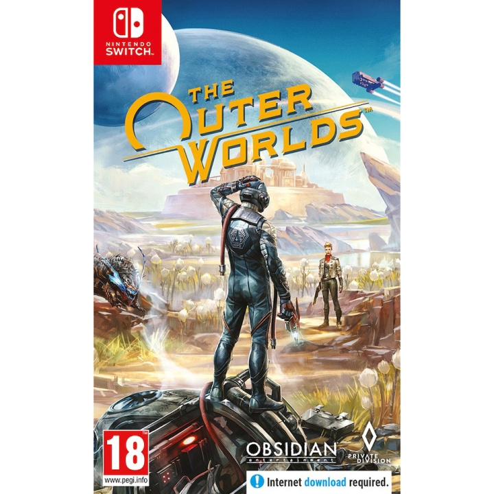 2K Games The Outer Worlds (Code in a Box) ryhmässä KODINELEKTRONIIKKA / Pelikonsolit & Tarvikkeet / Nintendo Switch / Pelit @ TP E-commerce Nordic AB (C87526)