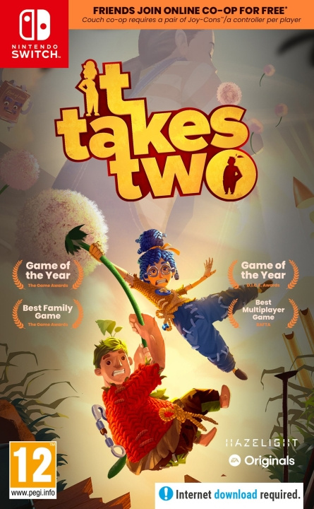 EA - IT TAKES TWO ryhmässä KODINELEKTRONIIKKA / Pelikonsolit & Tarvikkeet / Nintendo Switch / Pelit @ TP E-commerce Nordic AB (C87553)