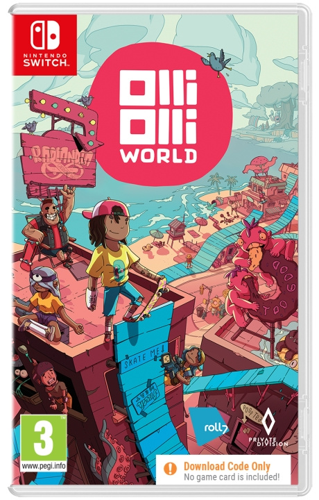 2K Games OlliOlli World (Code in Box) ryhmässä KODINELEKTRONIIKKA / Pelikonsolit & Tarvikkeet / Nintendo Switch / Pelit @ TP E-commerce Nordic AB (C87557)