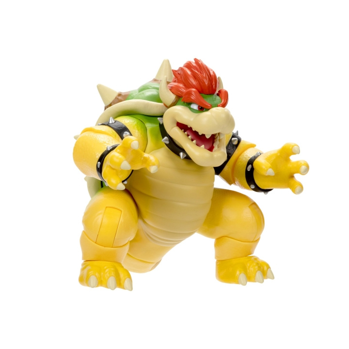 Super Mario Elokuva - Tulta hengittävä Bowser-hahmo (18 cm) (423124) ryhmässä LELUT, TUOTTEET LAPSILLE JA VAUVOILLE / Leikkikalut, Askartelu &Pelit / Figuurit, miniatyyrit ja tarvikkeet @ TP E-commerce Nordic AB (C87583)