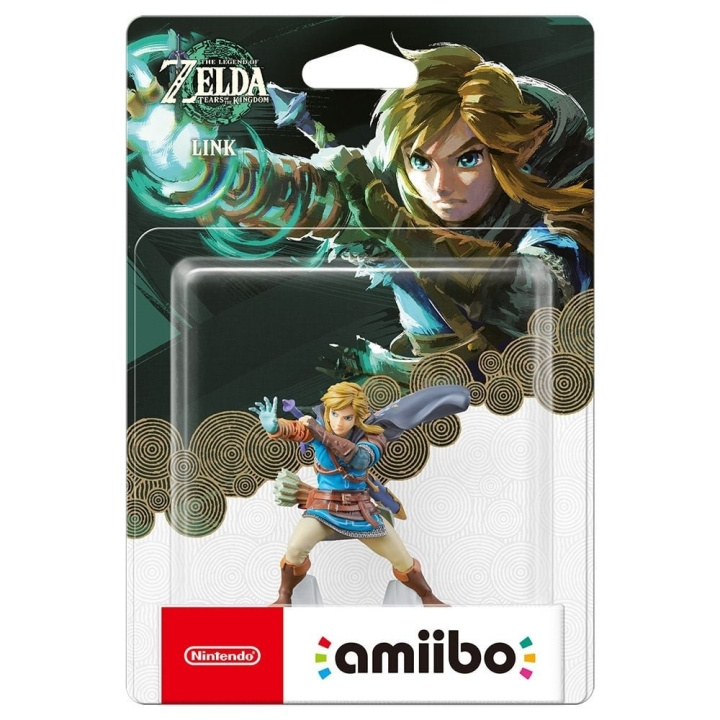 Nintendo Link amiibo (The Legend of Zelda: Tears of the Kingdom) ryhmässä KODINELEKTRONIIKKA / Pelikonsolit & Tarvikkeet / Nintendo Switch / Tarvikkeet @ TP E-commerce Nordic AB (C87584)