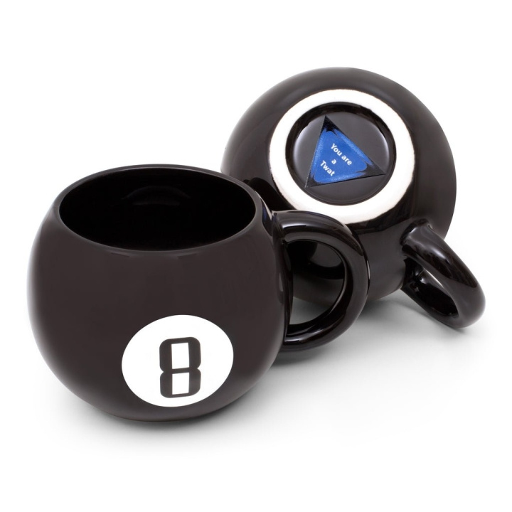 ThumbsUp Magic 8 Ball Mug ryhmässä URHEILU, VAPAA-AIKA JA HARRASTUS / Hauskat tavarat / Mukit @ TP E-commerce Nordic AB (C87622)