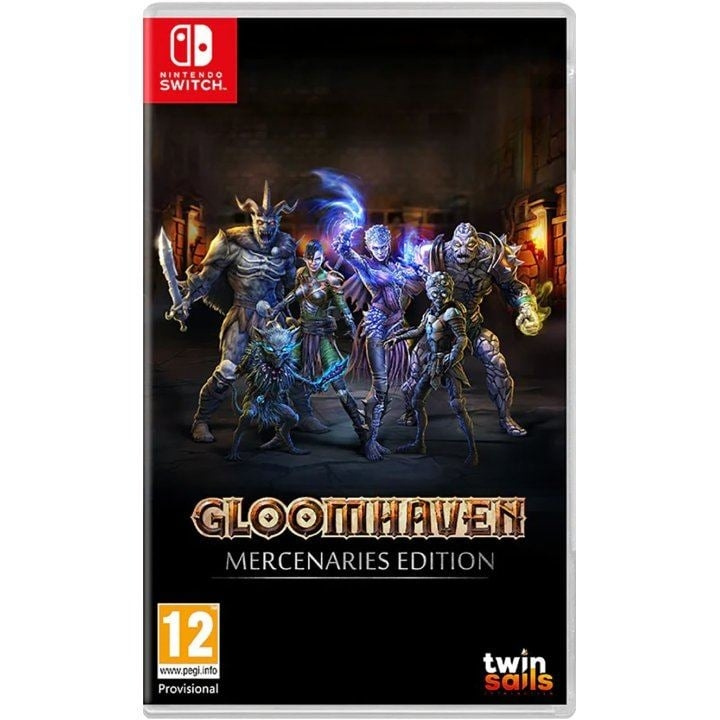 Asmodee Gloomhaven (Mercenaries Edition) ryhmässä KODINELEKTRONIIKKA / Pelikonsolit & Tarvikkeet / Nintendo Switch / Pelit @ TP E-commerce Nordic AB (C87650)