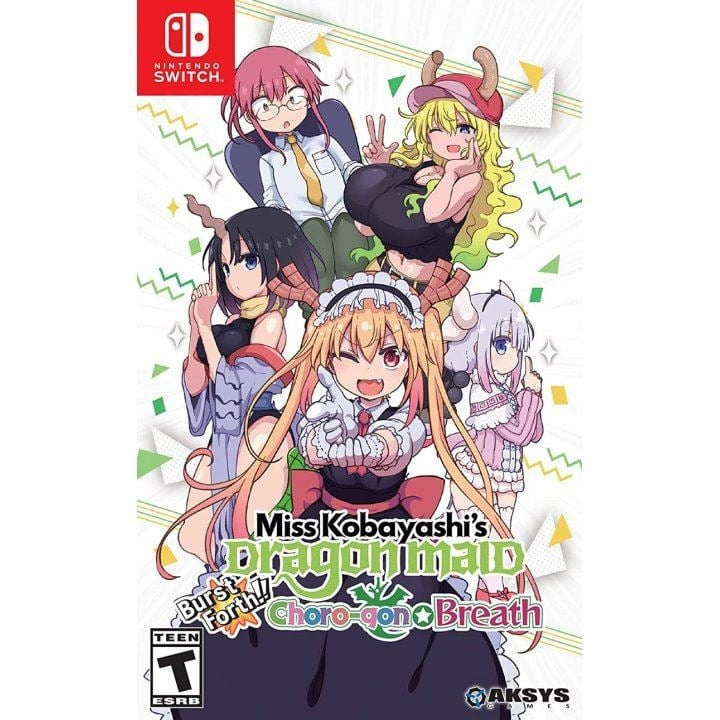 Aksys Miss Kobayashi\'s Dragon Maid: Sakuretsu!! Chorogon Breath ryhmässä KODINELEKTRONIIKKA / Pelikonsolit & Tarvikkeet / Nintendo Switch / Pelit @ TP E-commerce Nordic AB (C87654)