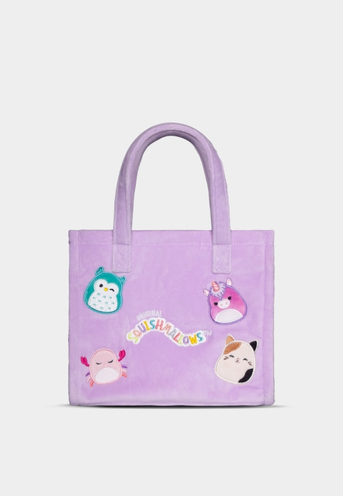 Squishmallows Totebag - violetti (LT874255SQM) ryhmässä LELUT, TUOTTEET LAPSILLE JA VAUVOILLE / Matkustus / Laukut @ TP E-commerce Nordic AB (C87661)