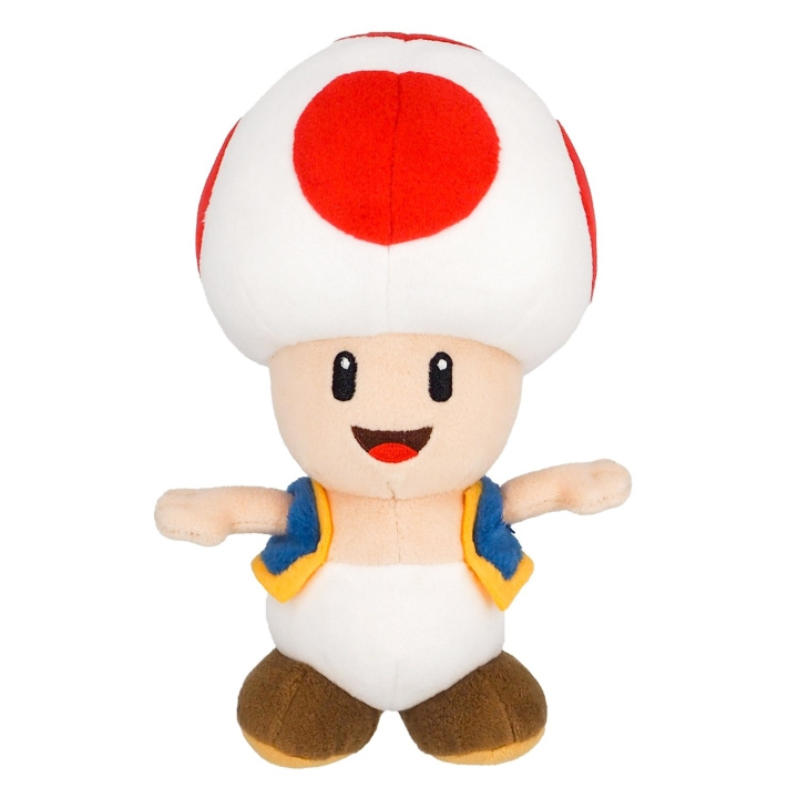 Super Mario Toad rouge ryhmässä LELUT, TUOTTEET LAPSILLE JA VAUVOILLE / Lelut vauvoille (0-3v) / Pehmolelut @ TP E-commerce Nordic AB (C87682)