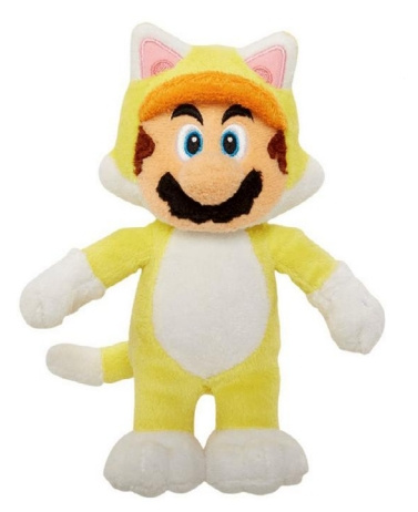 Super Mario 3D Land - Mario Cat ryhmässä LELUT, TUOTTEET LAPSILLE JA VAUVOILLE / Lelut vauvoille (0-3v) / Pehmolelut @ TP E-commerce Nordic AB (C87691)