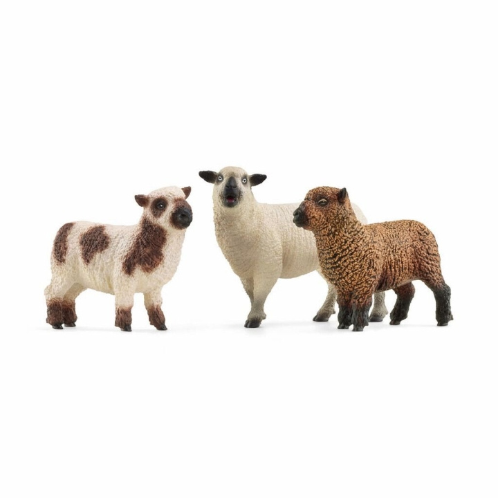 Schleich Maatilamaailma - lampaiden ystävät (42660) ryhmässä LELUT, TUOTTEET LAPSILLE JA VAUVOILLE / Leikkikalut, Askartelu &Pelit / Figuurit, miniatyyrit ja tarvikkeet @ TP E-commerce Nordic AB (C87712)