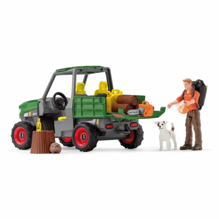 Schleich Maatilamaailma - Metsätyöt (42659) ryhmässä LELUT, TUOTTEET LAPSILLE JA VAUVOILLE / Leikkikalut, Askartelu &Pelit / Figuurit, miniatyyrit ja tarvikkeet @ TP E-commerce Nordic AB (C87713)